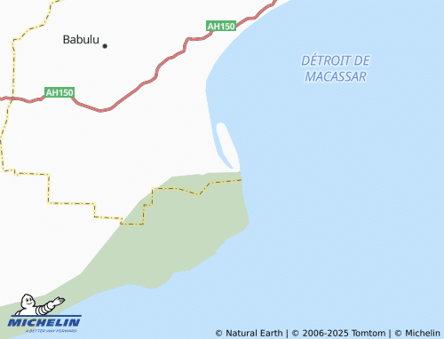 Carte MICHELIN Babulu Laut - ViaMichelin