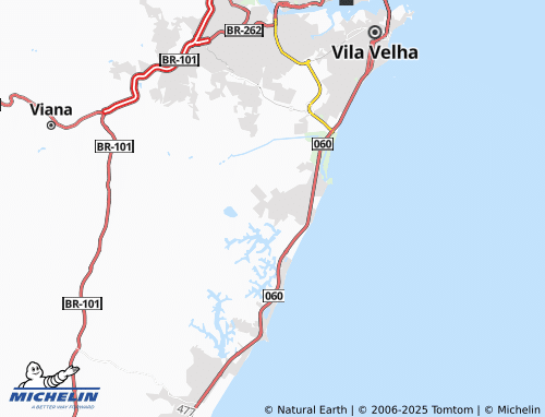 MICHELIN João Goulart map - ViaMichelin