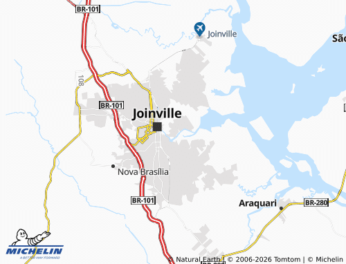 Mapa MICHELIN Boa Vista - ViaMichelin