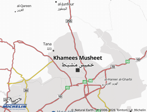 MICHELIN-Landkarte al-Nour - ViaMichelin