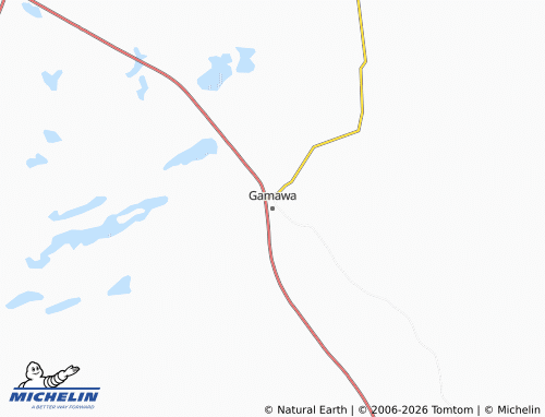 Carte MICHELIN Gamawa - ViaMichelin