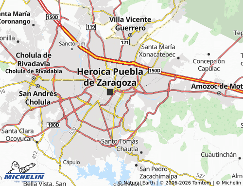 Carte MICHELIN Los Remedios - ViaMichelin