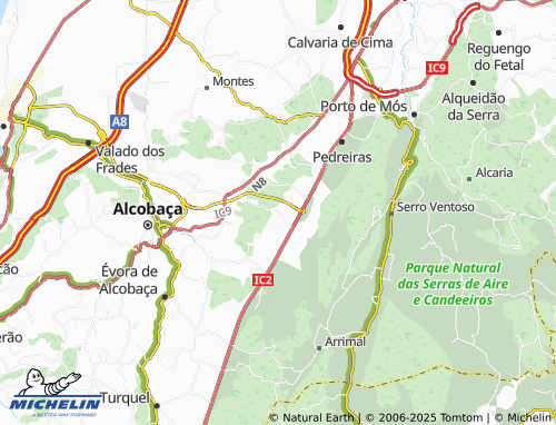 MICHELIN Ataija de Cima map - ViaMichelin