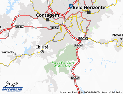 Carte MICHELIN Corumbiara - ViaMichelin