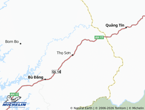 Mappa MICHELIN Thọ Sơn - ViaMichelin