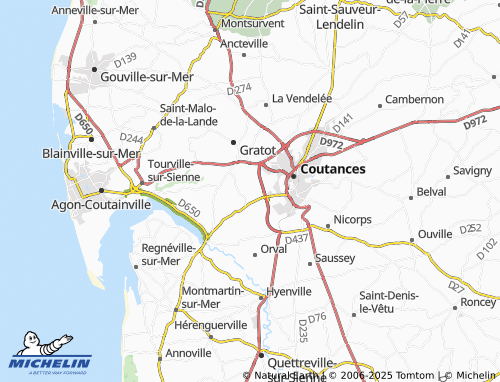 MICHELIN Le Bois map - ViaMichelin