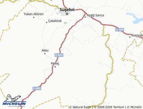 Mappa MICHELIN Elmaseki - ViaMichelin