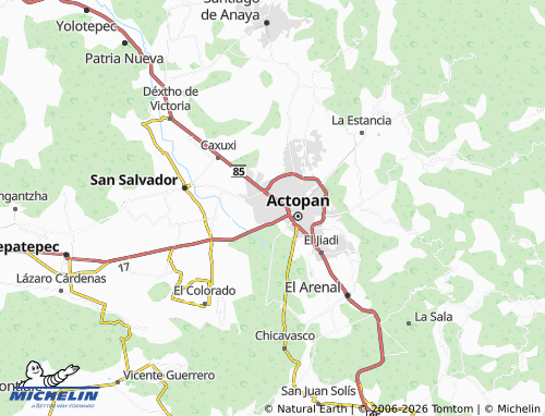 MICHELIN-Landkarte San Angelín - ViaMichelin