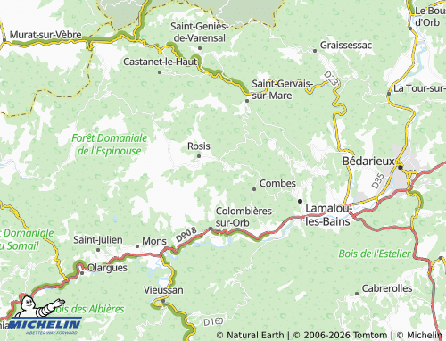 MICHELIN Madale map - ViaMichelin