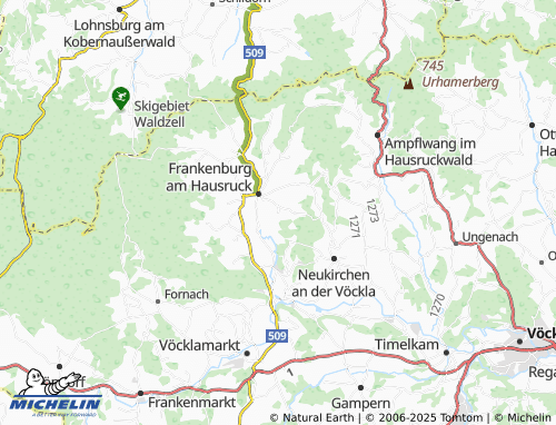 MICHELIN-Landkarte Klanigen - ViaMichelin