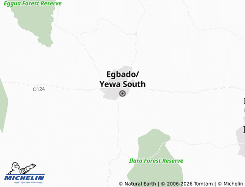 MICHELIN-Landkarte Egbado/Yewa South - ViaMichelin