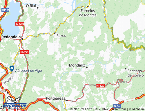 MICHELIN-Landkarte Casco - ViaMichelin
