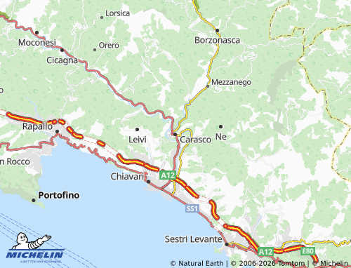 MICHELIN Carasco map - ViaMichelin