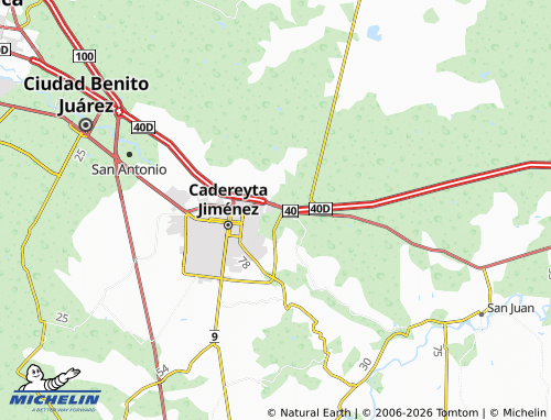 MICHELIN Las Misiones map - ViaMichelin