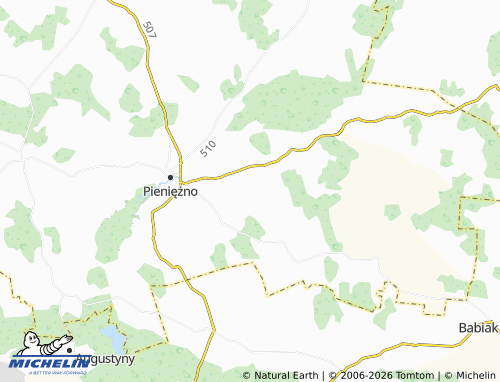 MICHELIN Różaniec map - ViaMichelin