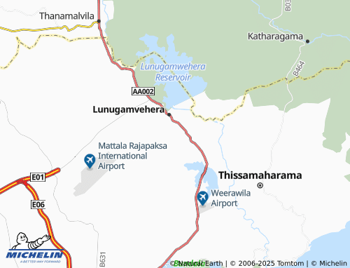 Carte MICHELIN Mahanagapura - ViaMichelin
