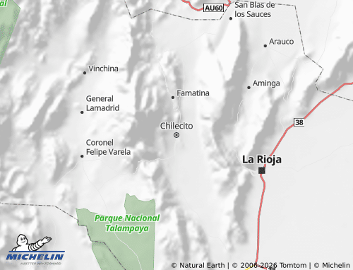 Mappa MICHELIN Chilecito - ViaMichelin