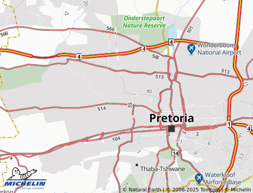 MICHELIN Booysens map - ViaMichelin