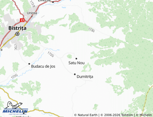 Mappa MICHELIN Satu Nou - ViaMichelin