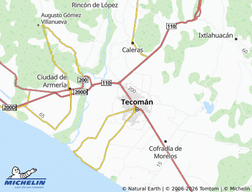 Carte MICHELIN Griselda Álvarez - ViaMichelin