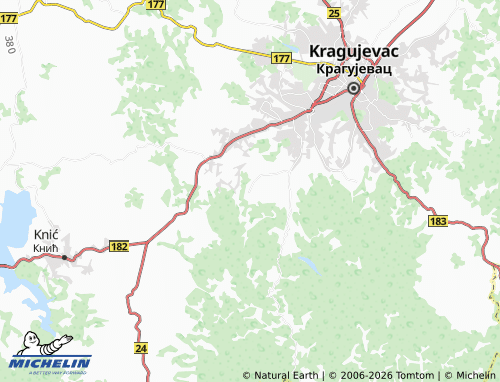 Mapa MICHELIN Vinjište - ViaMichelin