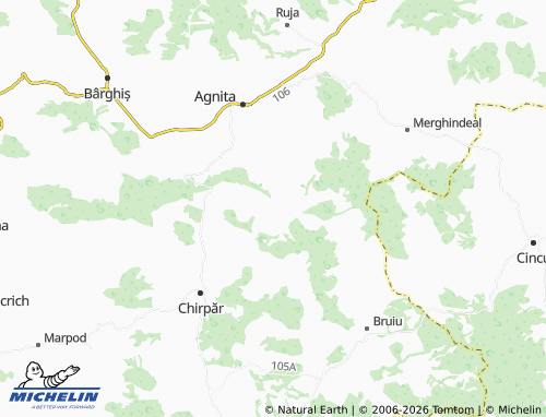 Mappa MICHELIN Veseud - ViaMichelin