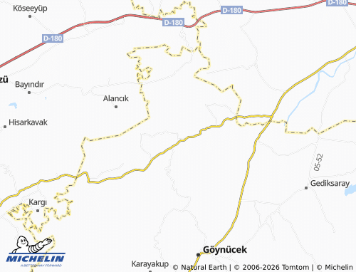 MICHELIN Asar map - ViaMichelin
