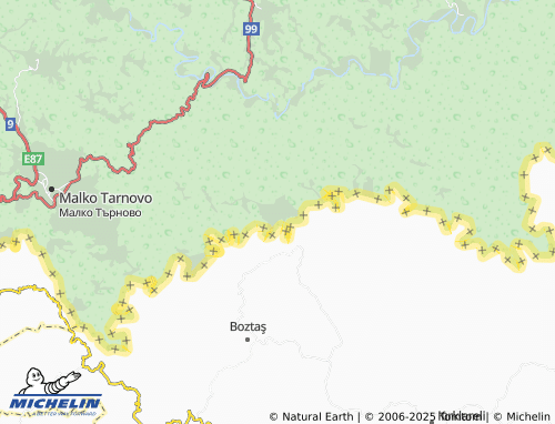 MICHELIN Slivarovo map - ViaMichelin