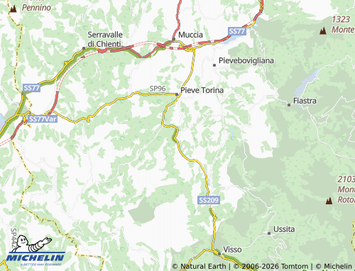 Mappa MICHELIN Capriglia - ViaMichelin