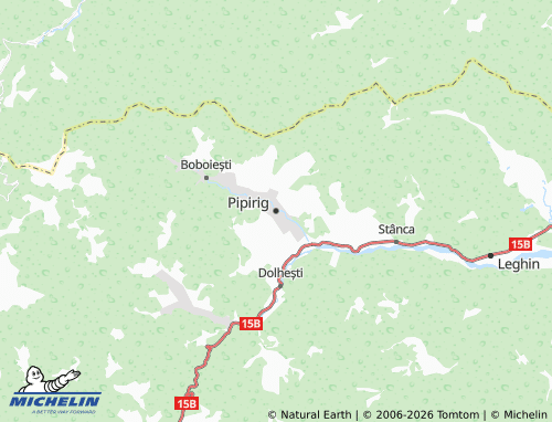 MICHELIN Pipirig map - ViaMichelin