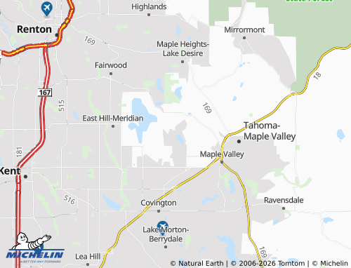 Mappa MICHELIN Shadow Lake - ViaMichelin
