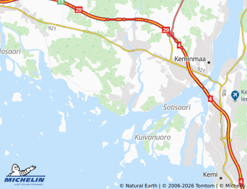 MICHELIN-Landkarte Ylitalo - ViaMichelin