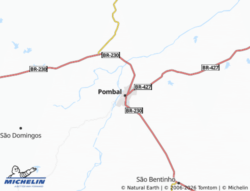 Carte MICHELIN Pombal - ViaMichelin