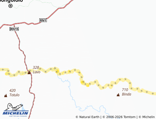 Mapa MICHELIN Mpete - ViaMichelin