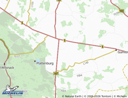 MICHELIN Schrepkow map - ViaMichelin