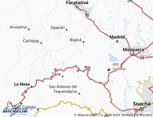 MICHELIN Roblehueco map - ViaMichelin
