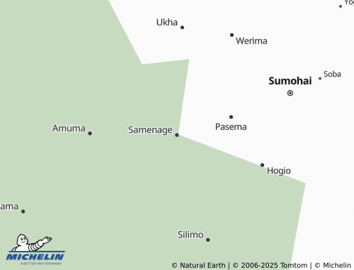 Carte MICHELIN Samenage - ViaMichelin