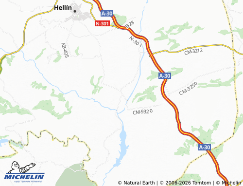 MICHELIN Agramón map - ViaMichelin