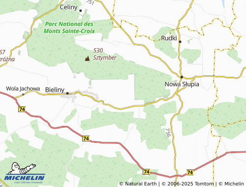 Mapa MICHELIN Huta Stara - ViaMichelin