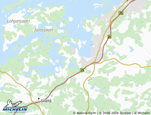 Kaart MICHELIN Kirkniemi - ViaMichelin