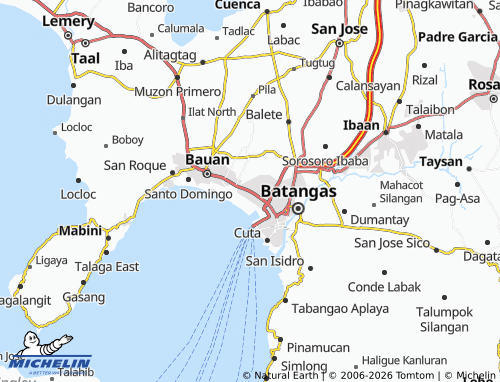 MICHELIN Santa Rita Karsada map - ViaMichelin