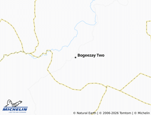 MICHELIN Bogeezay Two map - ViaMichelin