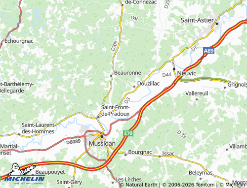 Carte MICHELIN Valay - ViaMichelin