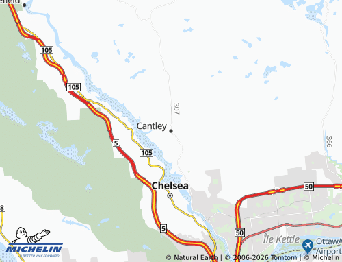 MICHELIN Cantley map - ViaMichelin