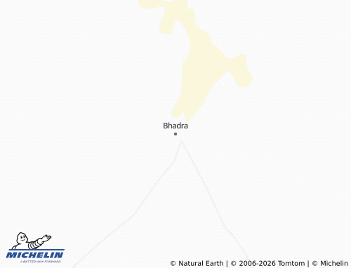 MICHELIN-Landkarte Bhadra - ViaMichelin