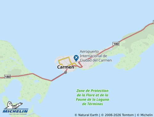 Mappa MICHELIN Puente de la Unidad - ViaMichelin
