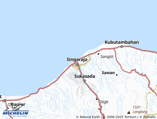 MICHELIN Kampung Baru map - ViaMichelin