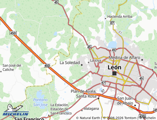Mapa MICHELIN Rizos de la Joya - ViaMichelin