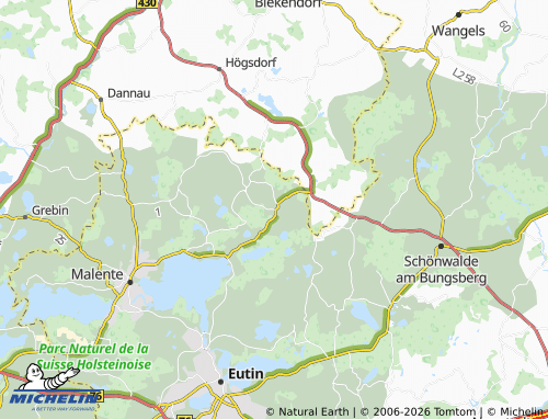 MICHELIN Nüchel map - ViaMichelin