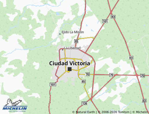 Mappa MICHELIN Los Arcángeles - ViaMichelin